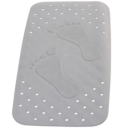 Non-Slip Bath Mat Plattfuß 72x38 cm Grey - OLBRIT