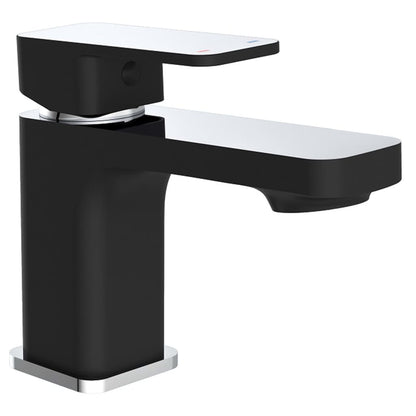 Basin Mixer MADASGASKAR Chrome and Matt Black - OLBRIT