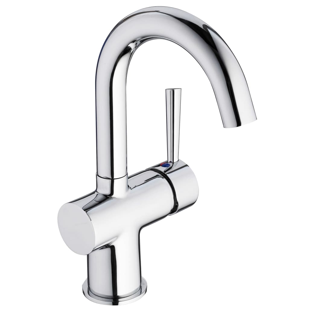 Basin Mixer Tap CORNWALL Chrome - OLBRIT
