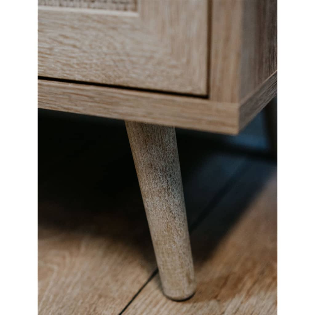 Finori Chest of Drawers Bali 03A Sonoma Oak and Cane Print - OLBRIT
