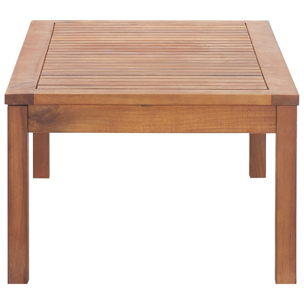 4 Piece Garden Lounge Set with Cushions Solid Wood Acacia - OLBRIT