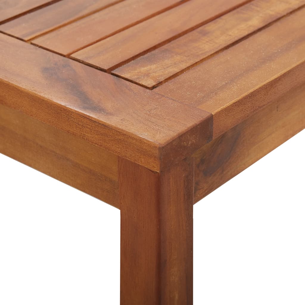 4 Piece Garden Lounge Set with Cushions Solid Wood Acacia - OLBRIT