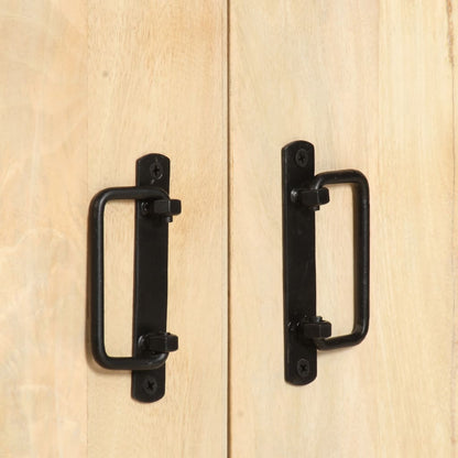 4 Tier Bookcase 80x30x180 cm Solid Mango Wood - OLBRIT