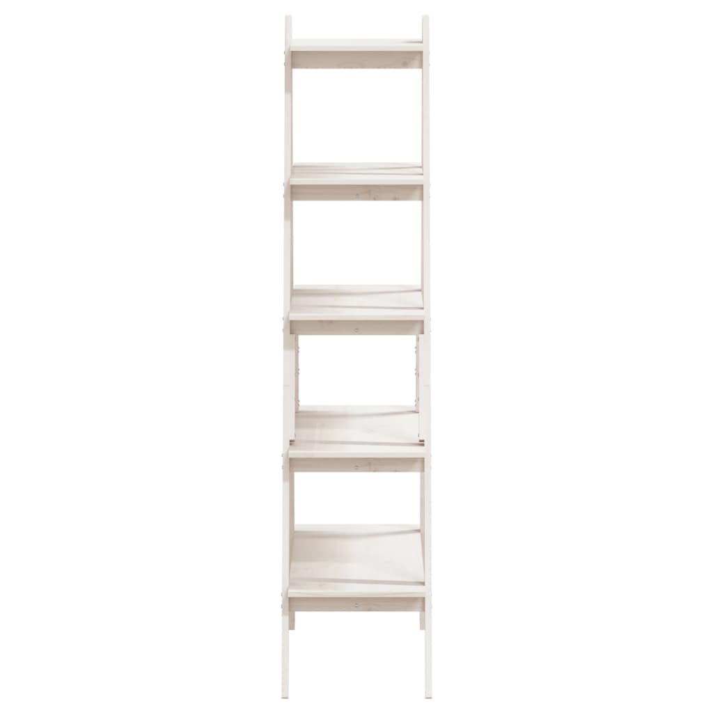5-Tier Shelf A-shape 110x40x180.5 cm Solid Wood Pine - OLBRIT