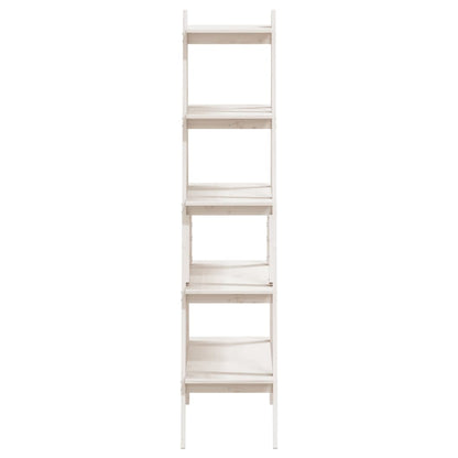 5-Tier Shelf A-shape 110x40x180.5 cm Solid Wood Pine - OLBRIT