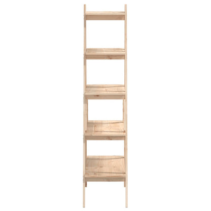 5-Tier Shelf A-shape 110x40x180.5 cm Solid Wood Pine - OLBRIT