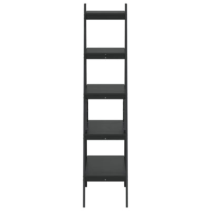 5-Tier Shelf A-shape 110x40x180.5 cm Solid Wood Pine - OLBRIT