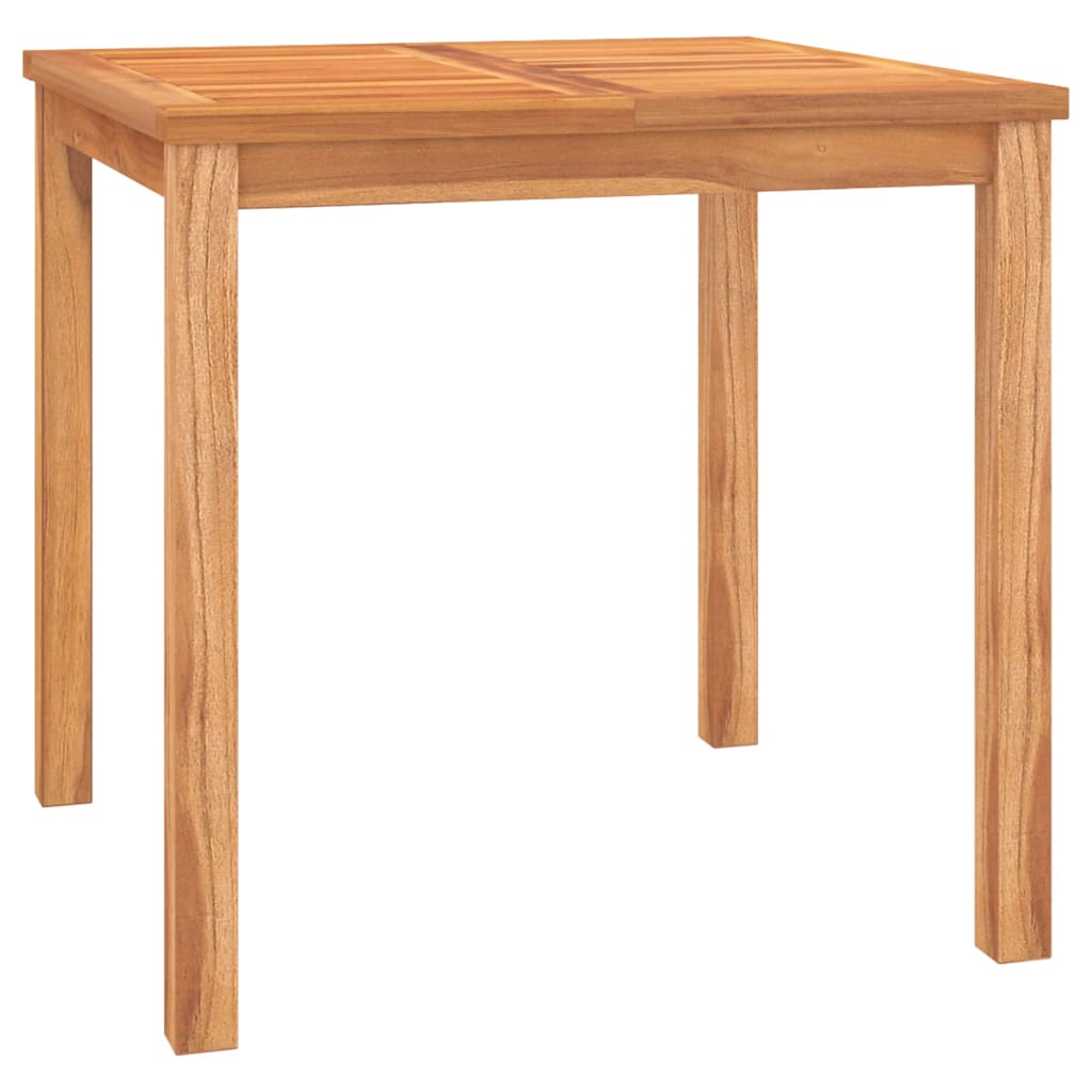 5 Piece Garden Dining Set Solid Wood Teak - OLBRIT