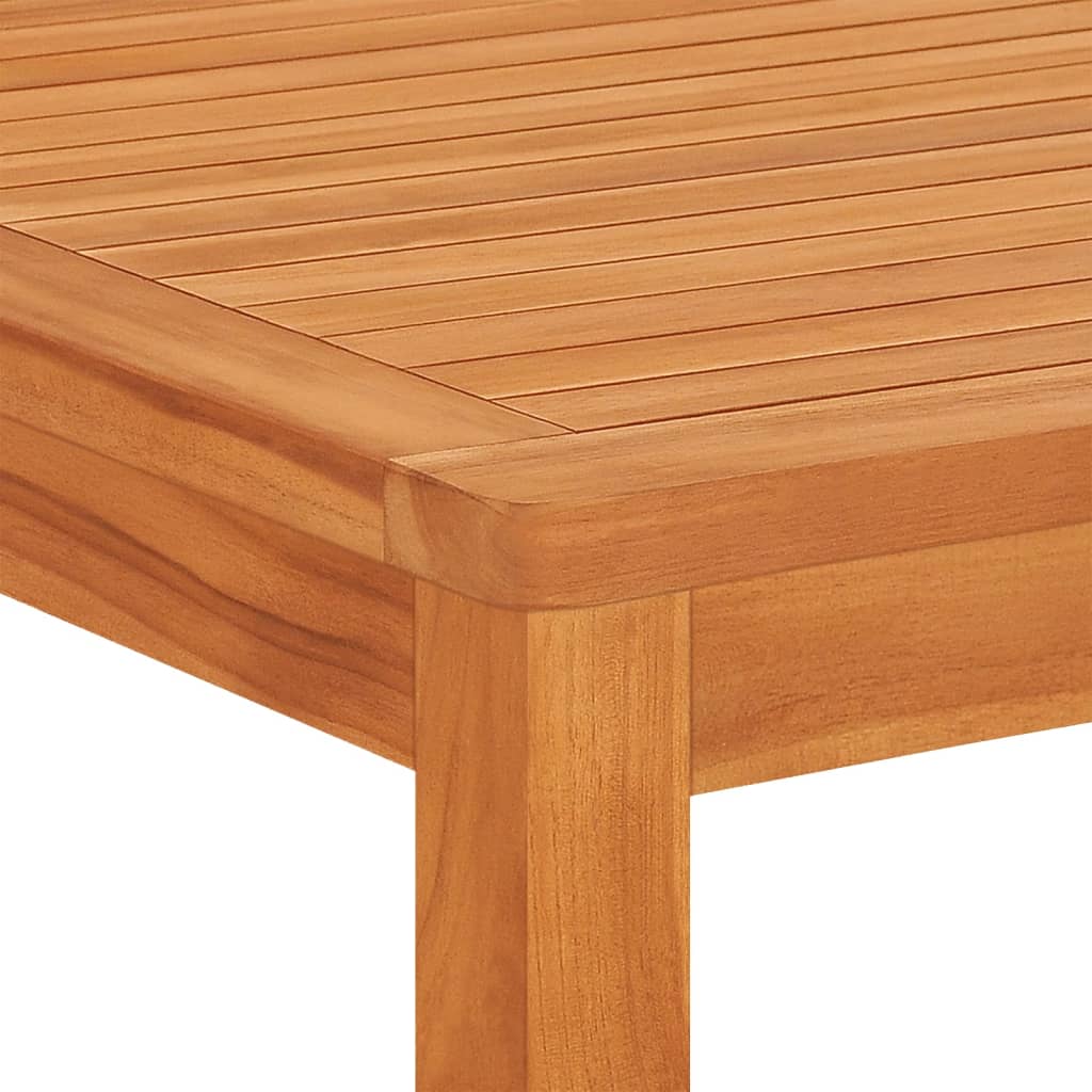 5 Piece Garden Dining Set Solid Wood Teak - OLBRIT