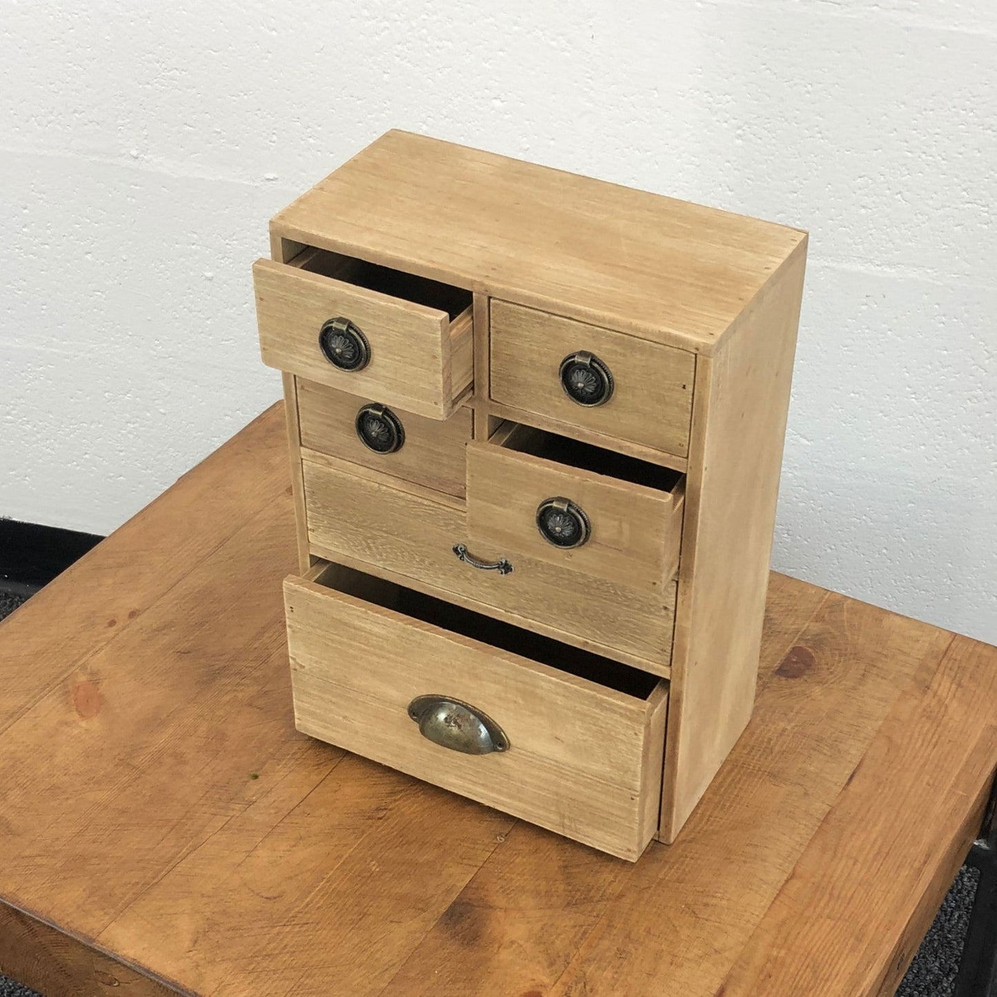 6 Drawer Storage Cabinet Trinket Drawers - OLBRIT