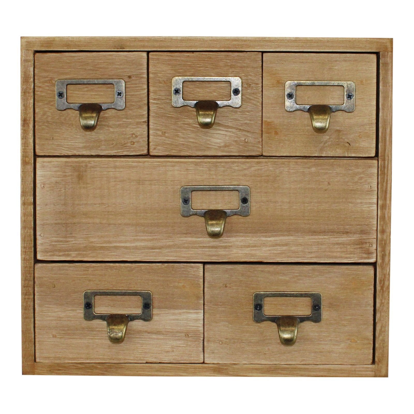6 Drawer Storage Unit Trinket Box - OLBRIT