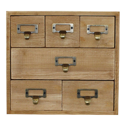 6 Drawer Storage Unit Trinket Box - OLBRIT