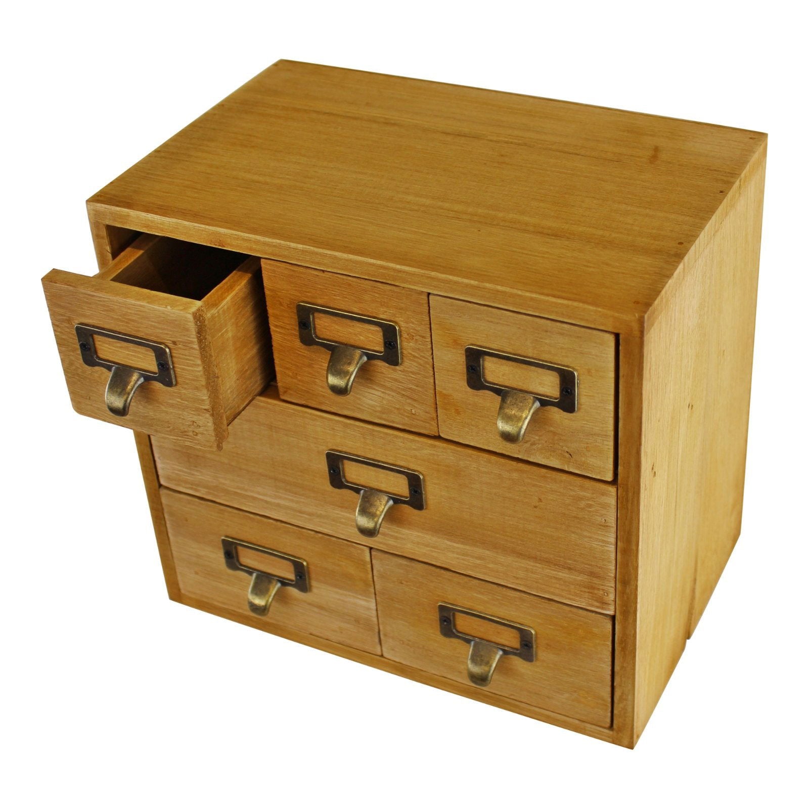 6 Drawer Storage Unit Trinket Box - OLBRIT