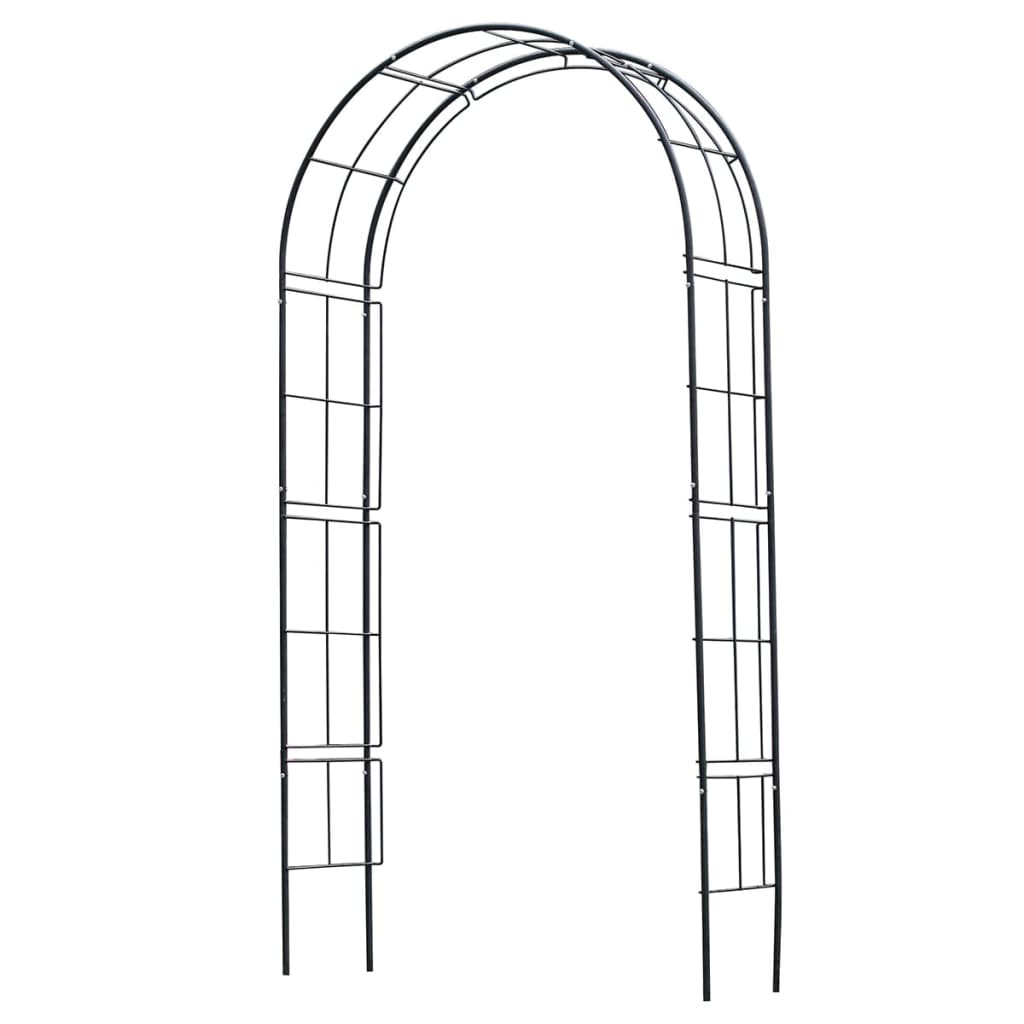 Arch Metal 229x38x113 cm Black - OLBRIT