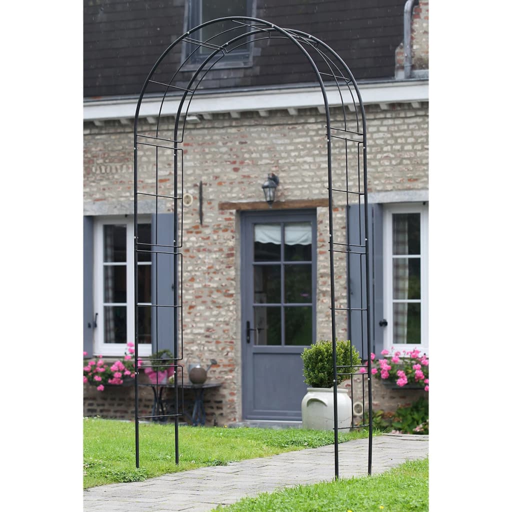 Arch Metal 229x38x113 cm Black - OLBRIT