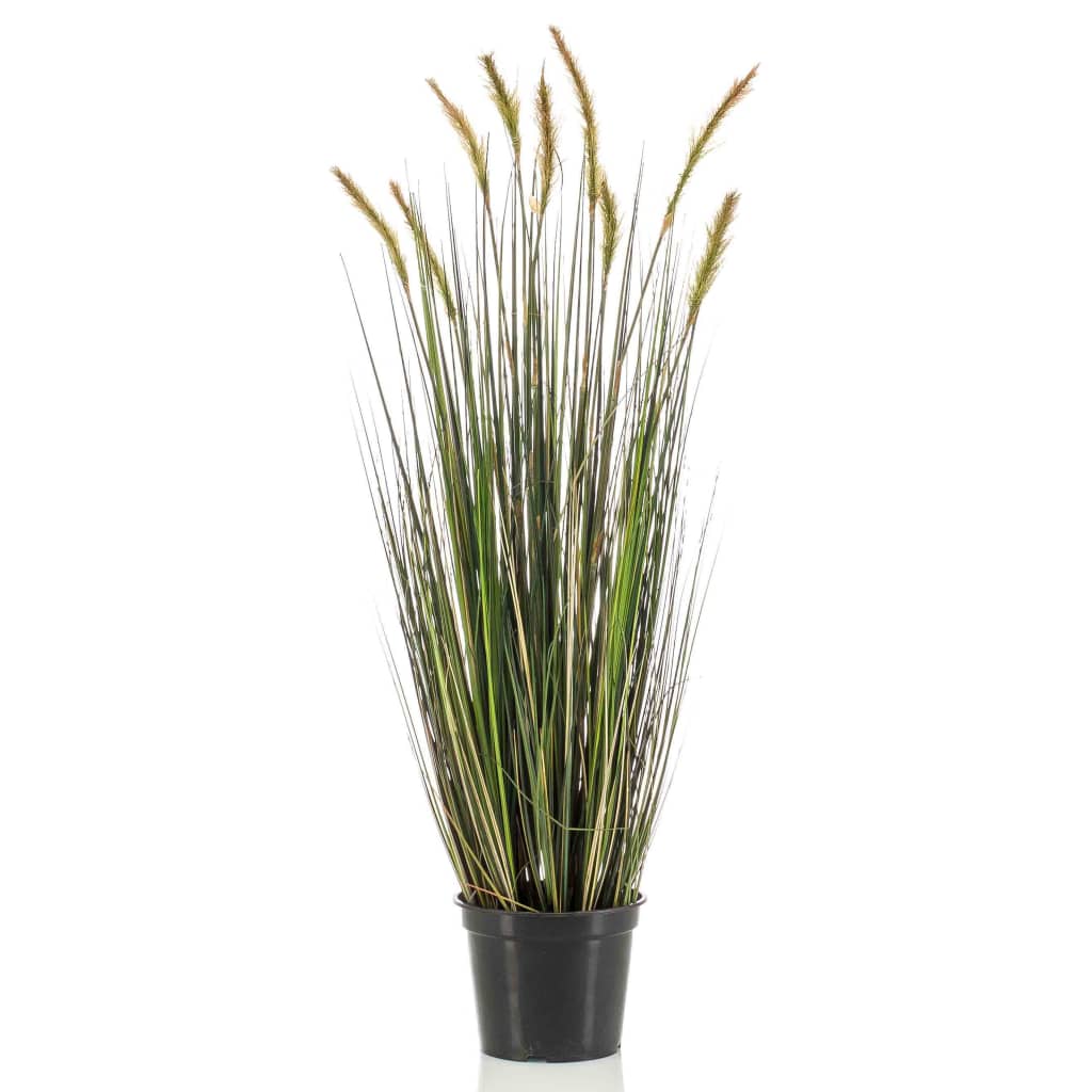 Artificial Foxtail Grass Autumn in Plastic Pot 90  cm - OLBRIT