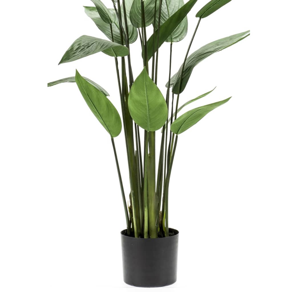 Artificial Heliconia Plant Green 125 cm - OLBRIT