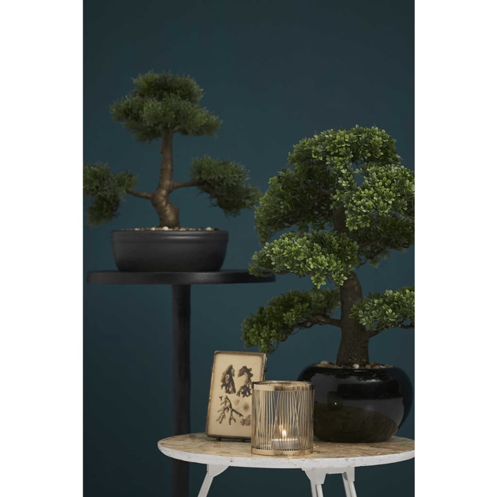 Artificial Ficus Mini Bonsai Green 47 cm - OLBRIT