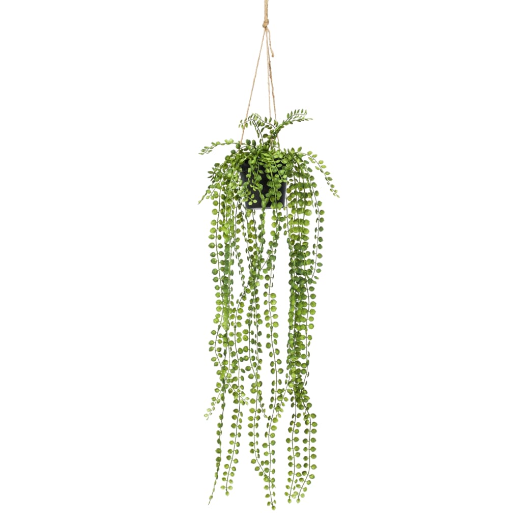 Artificial Ficus Pumila Hanging Bush in Pot 60 cm - OLBRIT