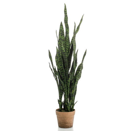 Artificial Plant Sanseveria in Pot 84 cm - OLBRIT