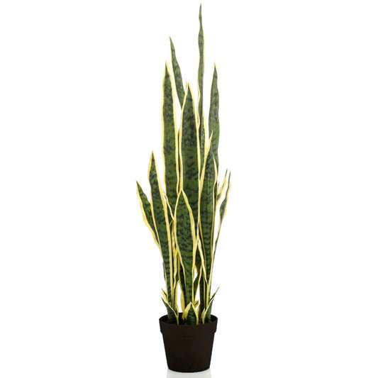 Artificial Sanseveria in Plastic Pot 97 cm - OLBRIT