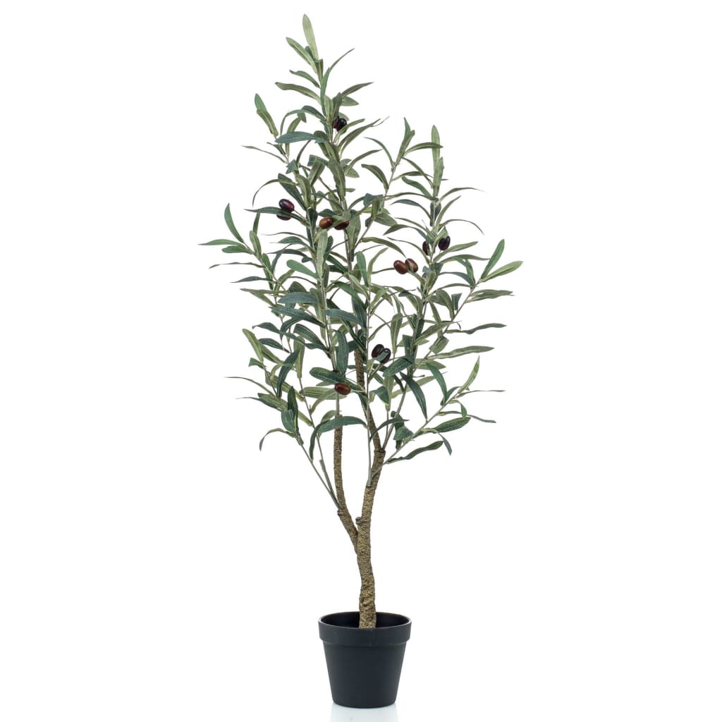 Artificial Olive Tree 90 cm in Plastic Pot - OLBRIT