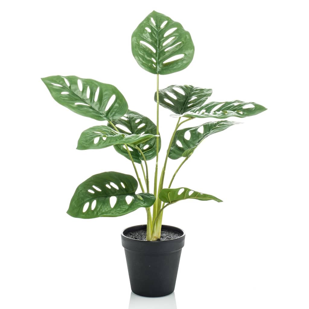 Artificial Monstera Monkey Bush 43 cm in Pot - OLBRIT