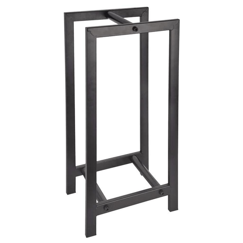 Wood Storage Rack and Carrier Black - OLBRIT