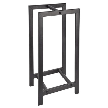 Wood Storage Rack and Carrier Black - OLBRIT