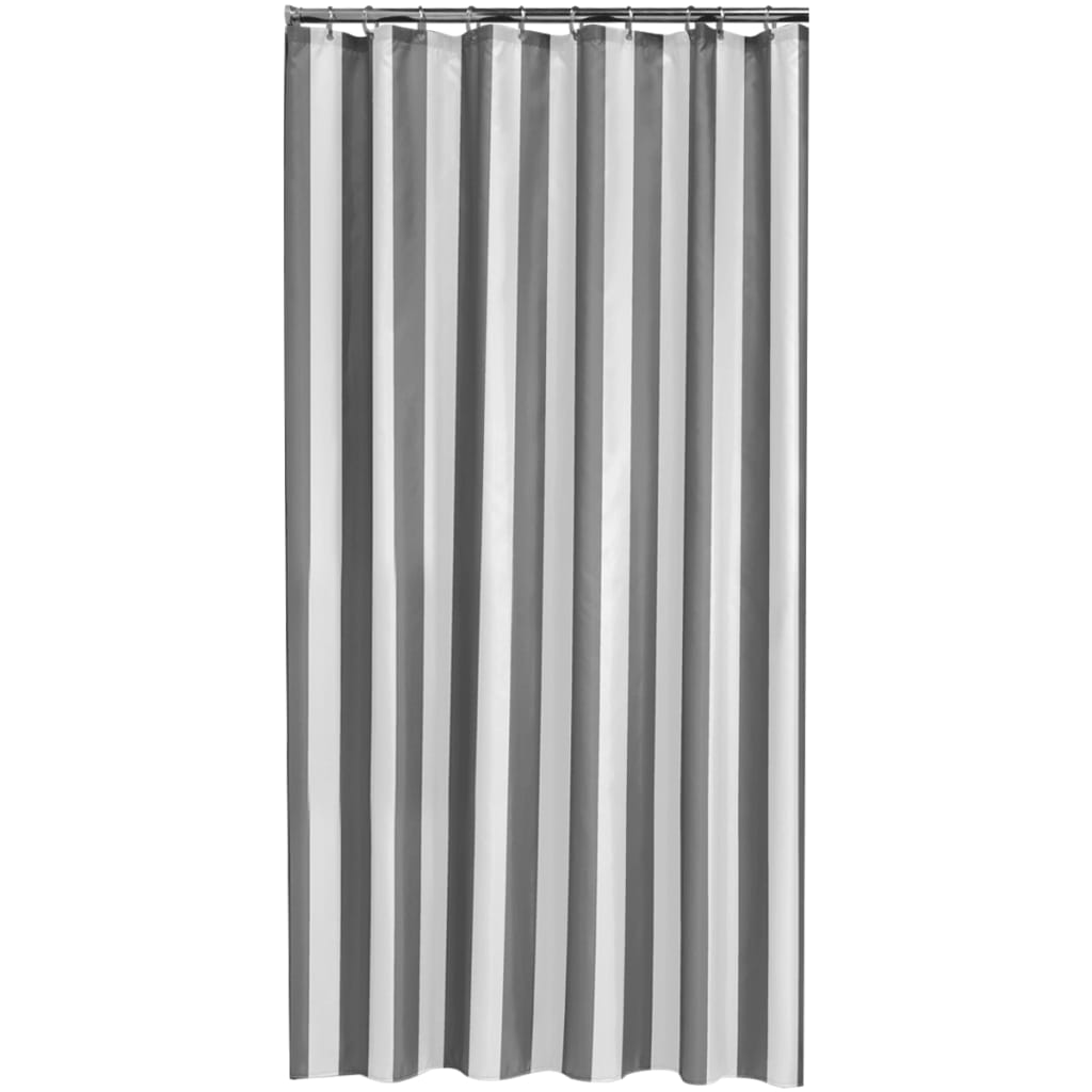 Shower Curtain Linje 180 cm Grey - OLBRIT