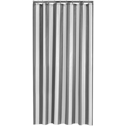 Shower Curtain Linje 180 cm Grey - OLBRIT