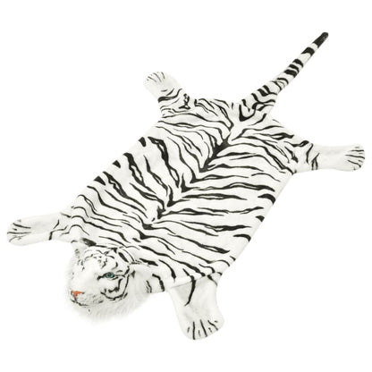 Tiger Carpet Plush 144 cm White - OLBRIT