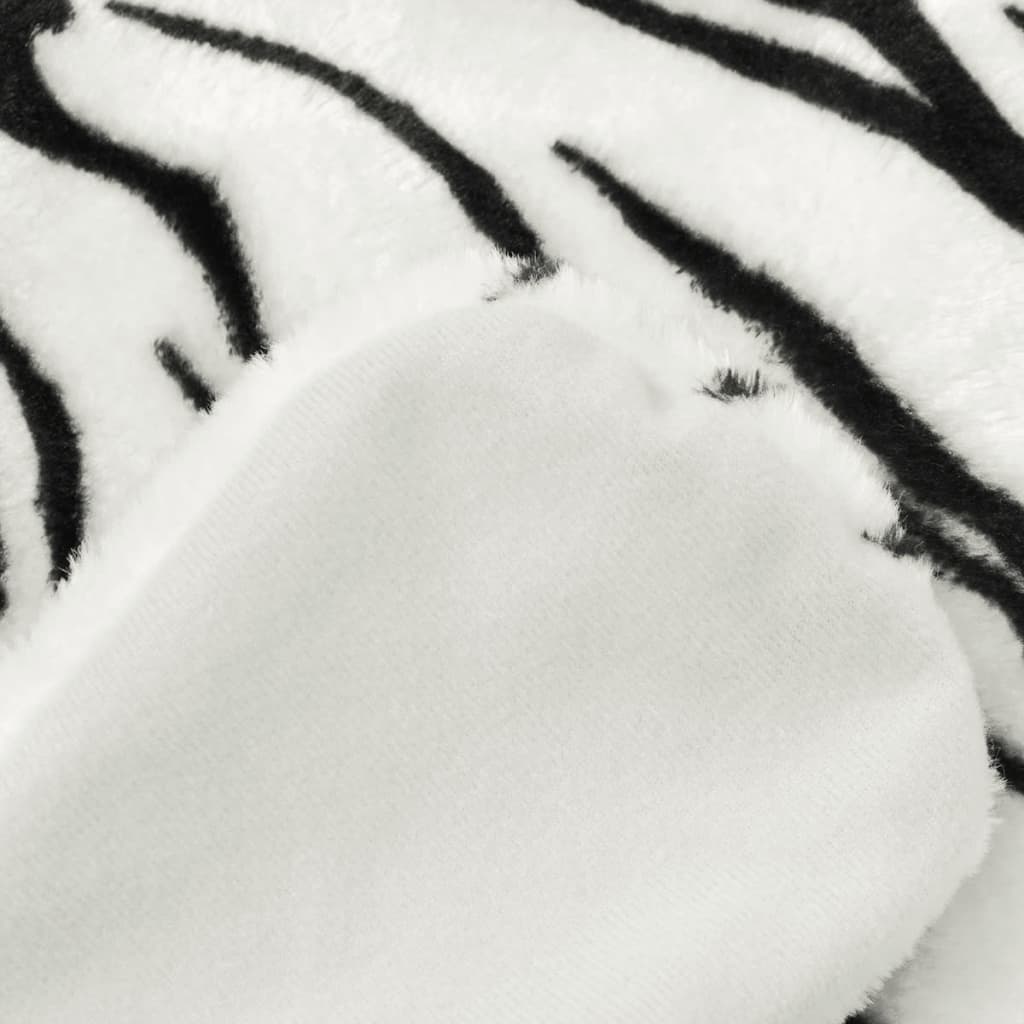 Tiger Carpet Plush 144 cm White - OLBRIT