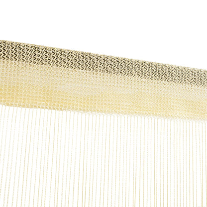 String Curtains 2 pcs 100x250 cm Cream - OLBRIT
