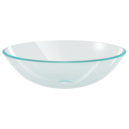 Basin Tempered Glass 42 cm Transparent - OLBRIT