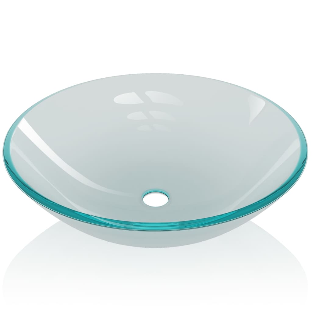 Basin Tempered Glass 42 cm Frosted - OLBRIT