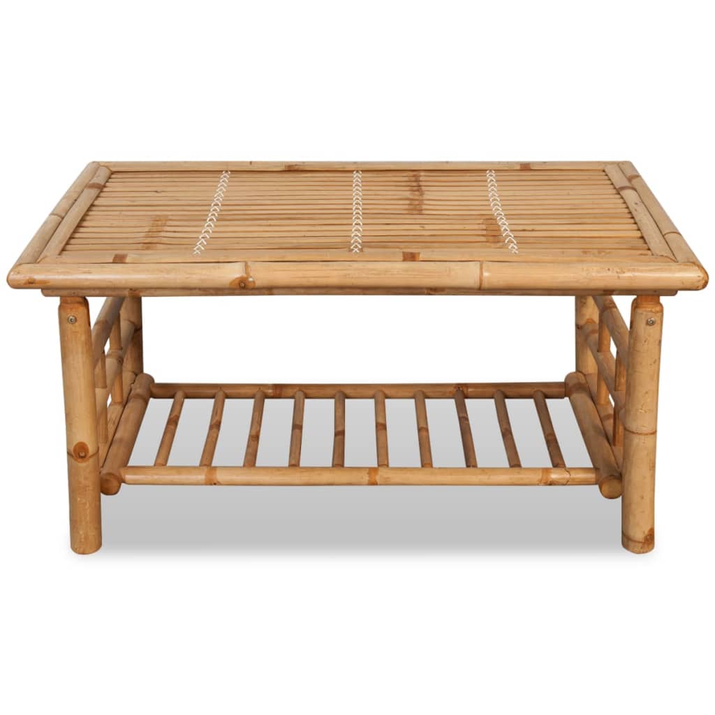 Coffee Table Bamboo 90x50x45 cm - OLBRIT