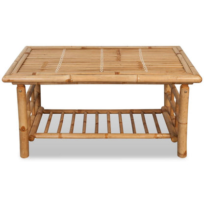 Coffee Table Bamboo 90x50x45 cm - OLBRIT