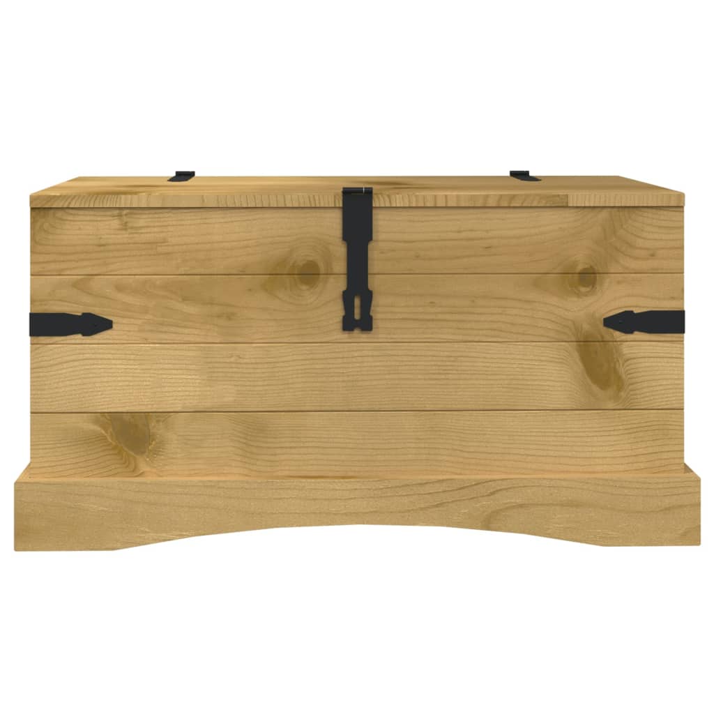 Storage Chest Mexican Pine Corona Range 91x49.5x47 cm - OLBRIT