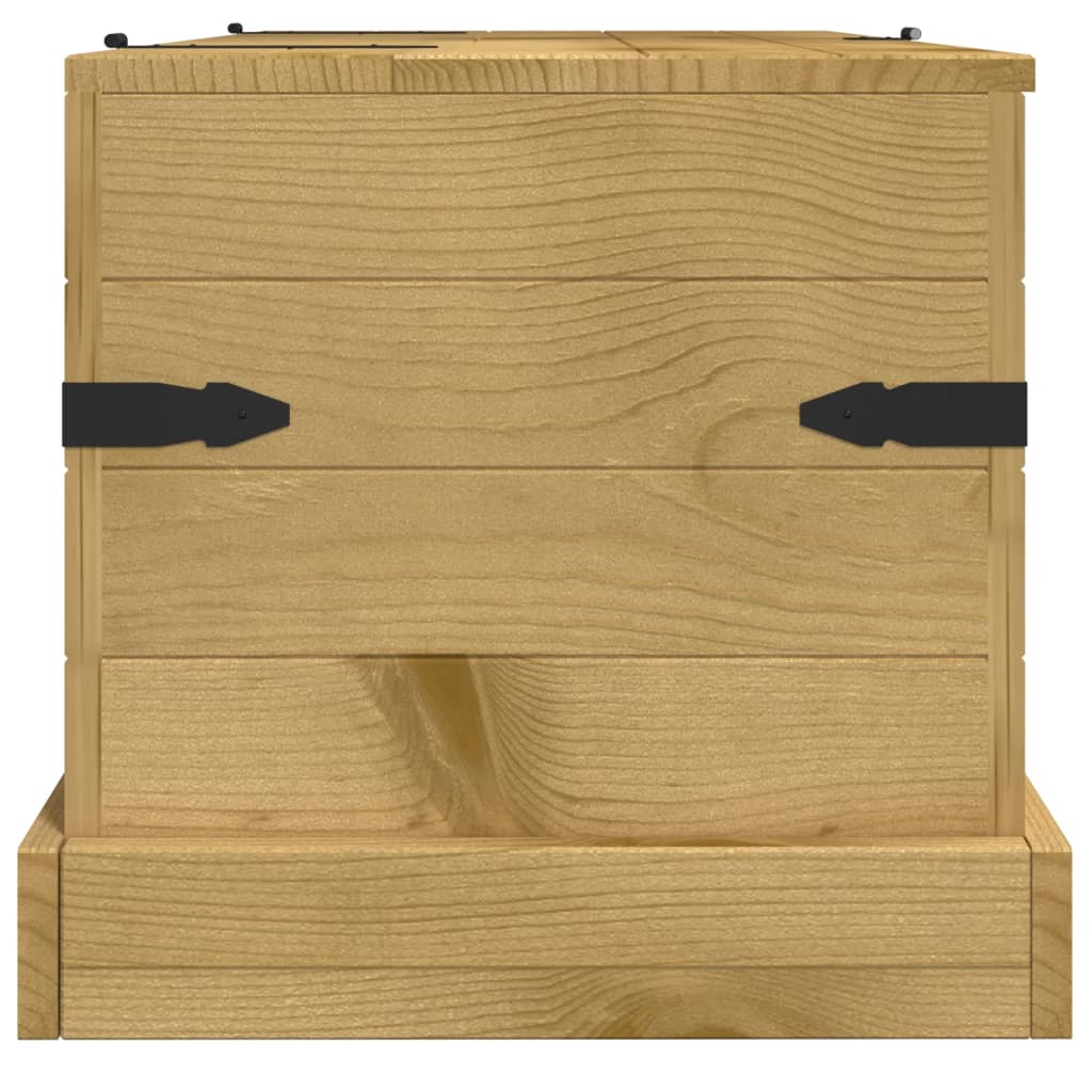 Storage Chest Mexican Pine Corona Range 91x49.5x47 cm - OLBRIT