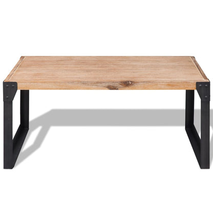Coffee Table Solid Acacia Wood 100x60x45 cm - OLBRIT