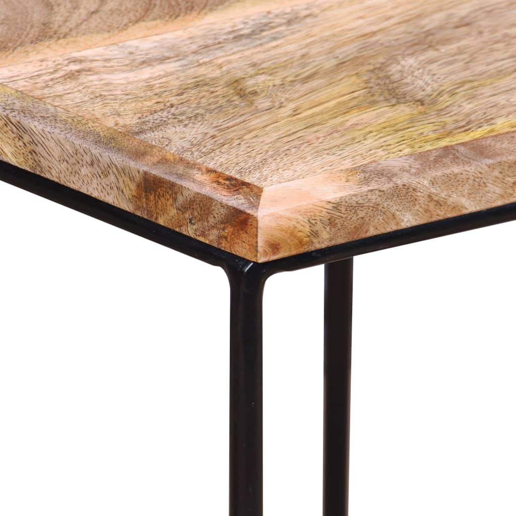Coffee Table Solid Mango Wood 56x48x40 cm - OLBRIT