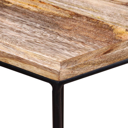 Coffee Table Solid Mango Wood 56x48x40 cm - OLBRIT