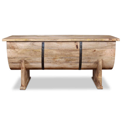 Coffee Table Solid Mango Wood 88x50x40 cm - OLBRIT