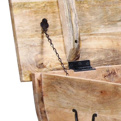 Coffee Table Solid Mango Wood 88x50x40 cm - OLBRIT