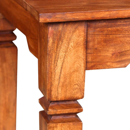 Coffee Table Solid Wood 60x60x45 cm - OLBRIT