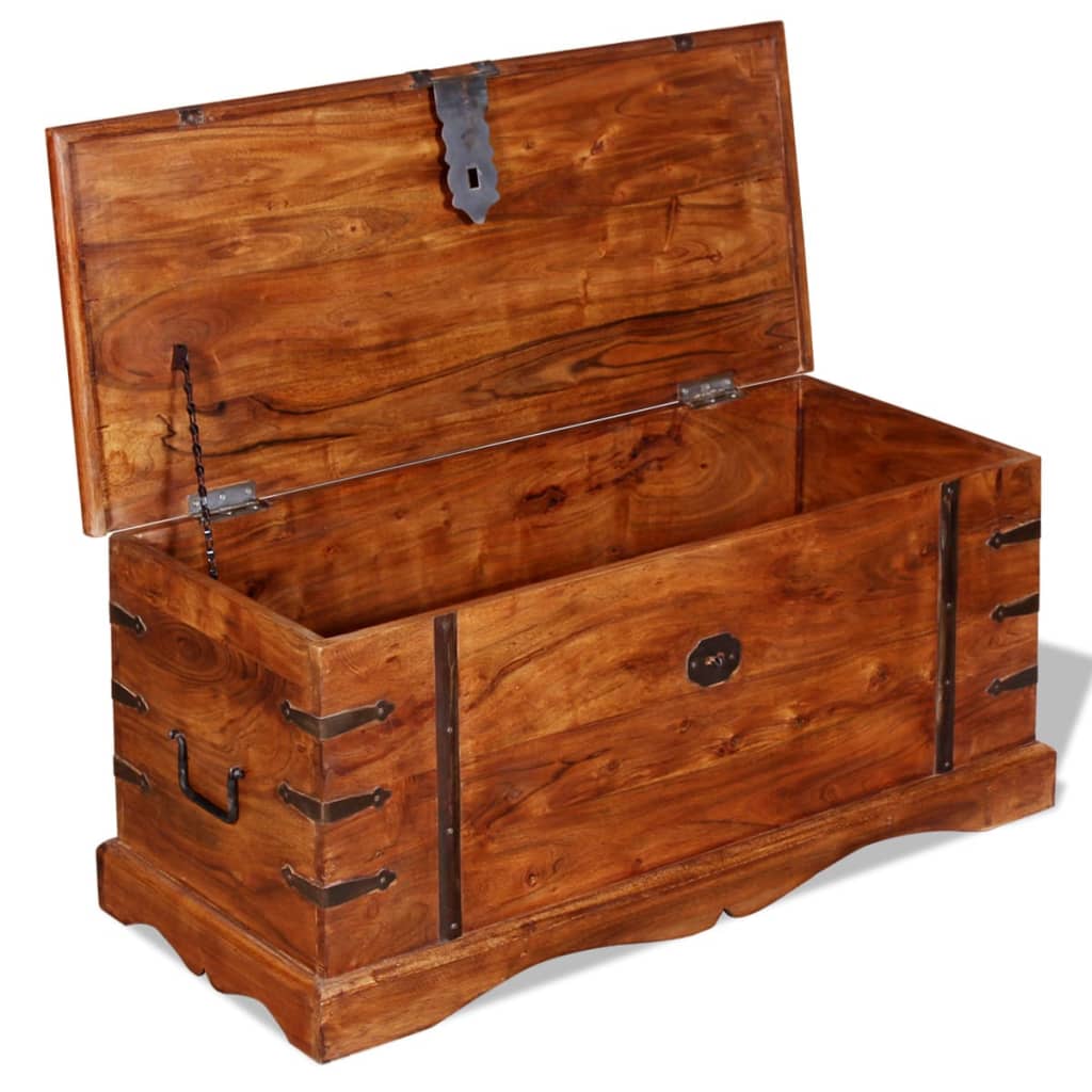 Storage Chest Solid Wood - OLBRIT