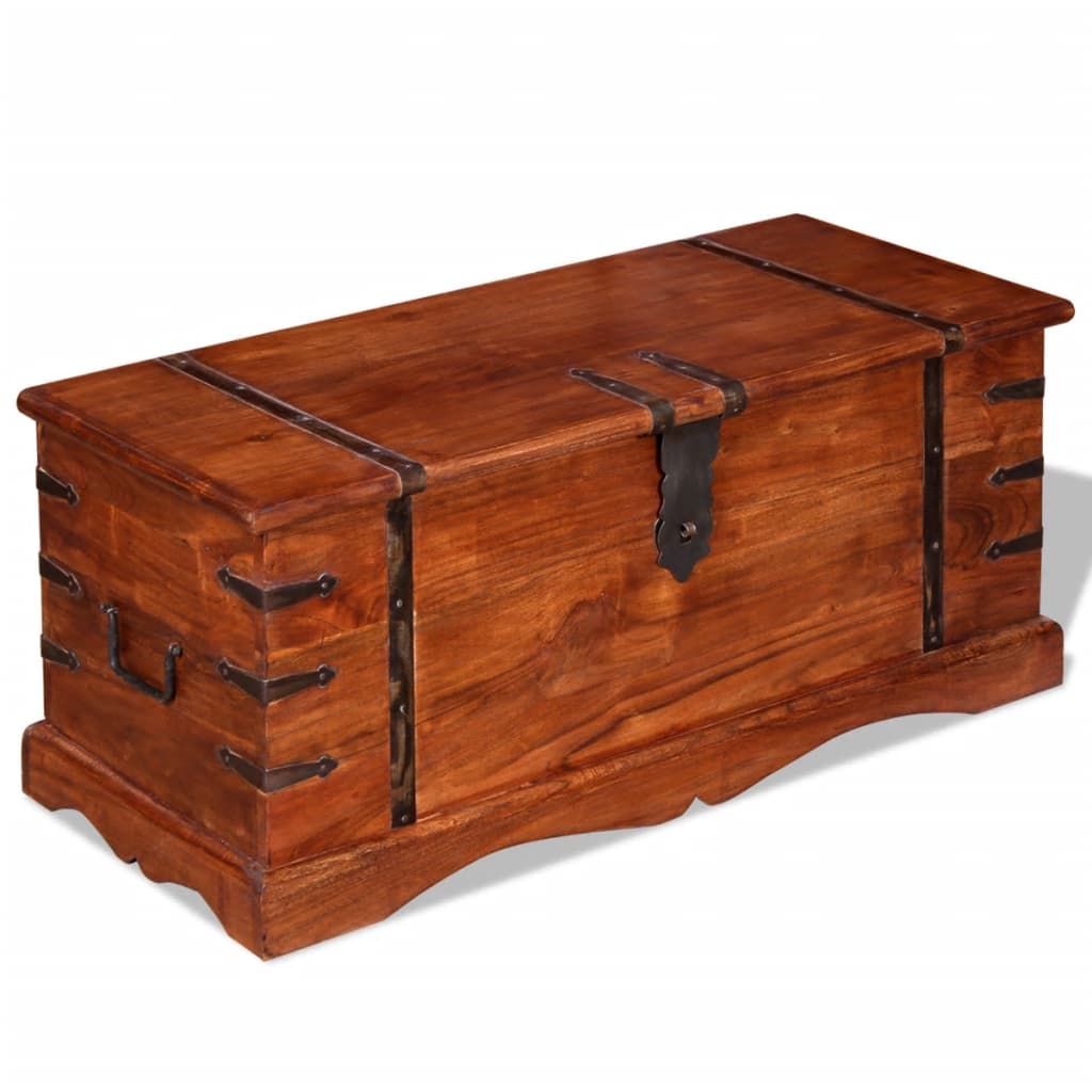 Storage Chest Solid Wood - OLBRIT