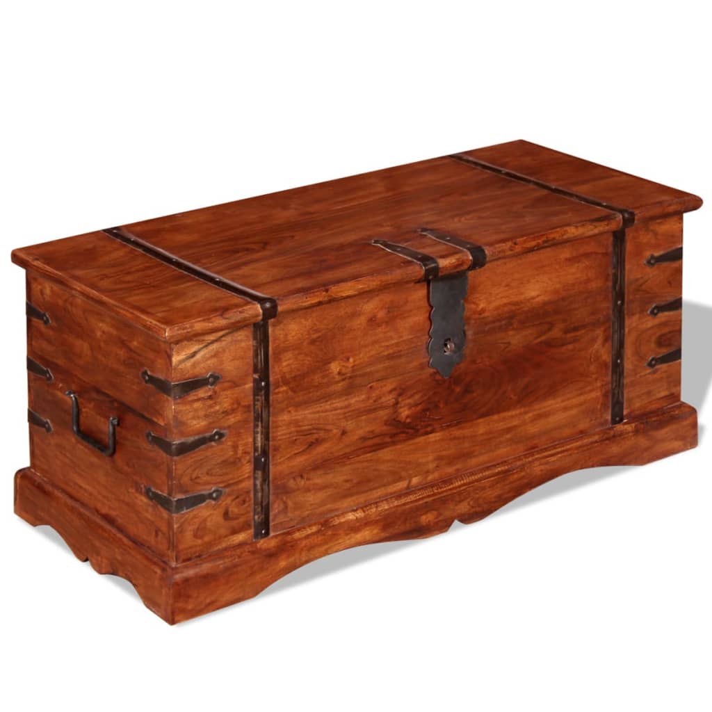 Storage Chest Solid Wood - OLBRIT