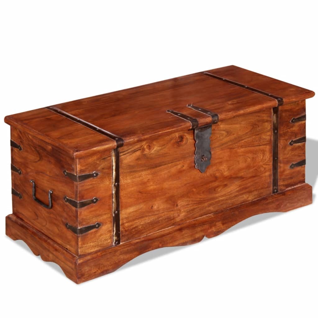 Storage Chest Solid Wood - OLBRIT